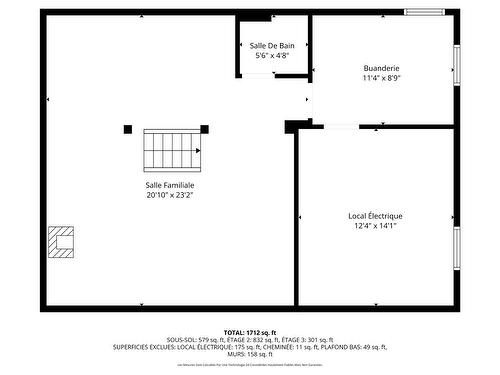 Plan (croquis) - 173 Rue Des Marguerites, Châteauguay, QC - Other