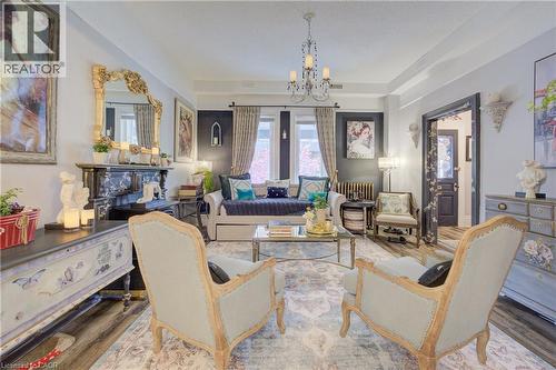 32 Ellen Street E, Kitchener, ON - Indoor With Fireplace