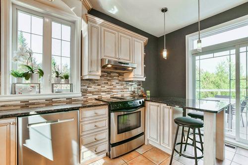 Cuisine - 48 Ch. Doris, Saint-Sauveur, QC - Indoor Photo Showing Kitchen With Upgraded Kitchen