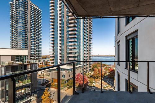 Balcony - 603-112 Ch. De La Pointe-Nord, Montréal (Verdun/Île-Des-Soeurs), QC - Outdoor With Facade