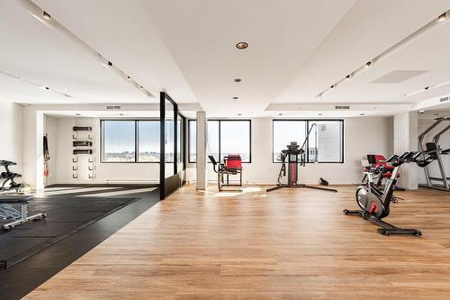 Exercise room - 603-112 Ch. De La Pointe-Nord, Montréal (Verdun/Île-Des-Soeurs), QC - Indoor Photo Showing Gym Room