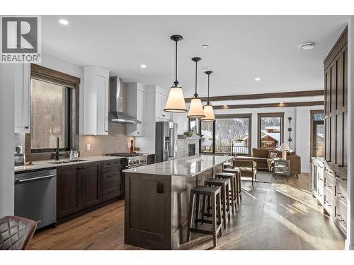 7000 Mcgillivray Lake Drive Unit# 13, Sun Peaks, BC - Indoor Photo Showing Kitchen With Upgraded Kitchen