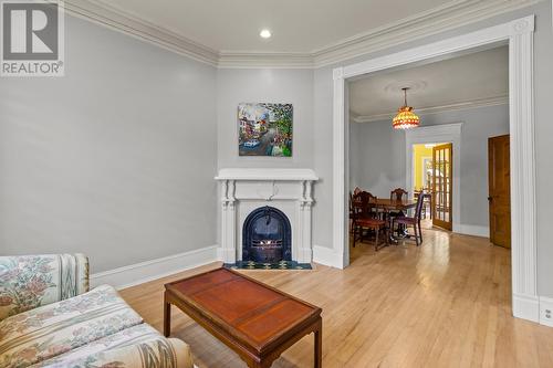 59 Gower Street, St.Johns, NL - Indoor Photo Showing Living Room With Fireplace