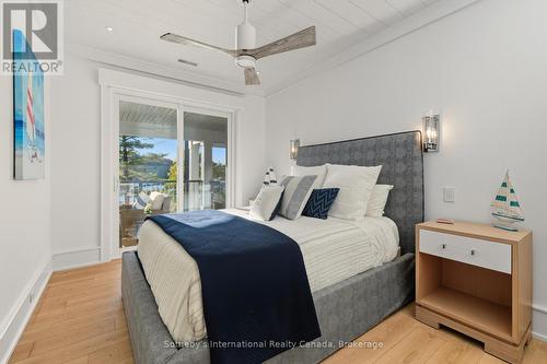 Lower Bedroom 6 - 800 Big Island Road, Huntsville (Stisted), ON - Indoor Photo Showing Bedroom
