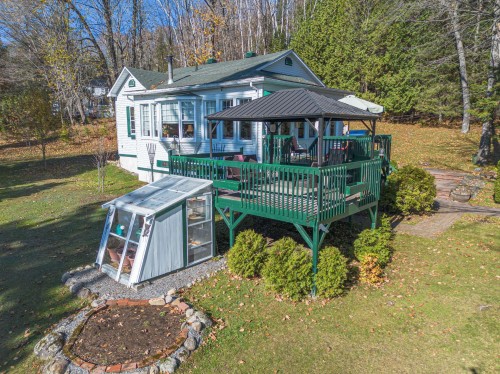 Façade - 165 Ch. Paquette, Mont-Tremblant, QC - Outdoor With Deck Patio Veranda