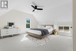 Virtually staged Primary Bedroom - 