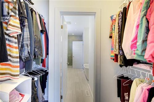 View of walk in closet - 847 Stedwell Street, London, ON - Indoor With Storage