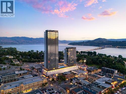 238 Leon Avenue Unit# 707, Kelowna, BC - Outdoor With Body Of Water With View
