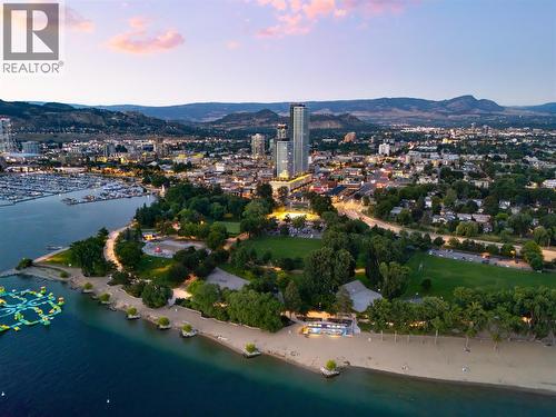 238 Leon Avenue Unit# 707, Kelowna, BC - Outdoor With Body Of Water With View