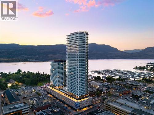 238 Leon Avenue Unit# 707, Kelowna, BC - Outdoor With Body Of Water With View