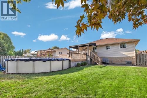 2395 Youngstown Street, Windsor, ON - Outdoor With Above Ground Pool