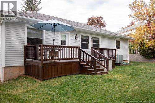 27 Maxwell Drive, Sussex, NB - Outdoor With Deck Patio Veranda