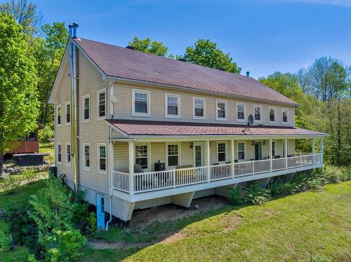 Frontage - 23Z  - 23Az Ch. Du Lac-Allard, Lac-Saguay, QC - Outdoor With Deck Patio Veranda