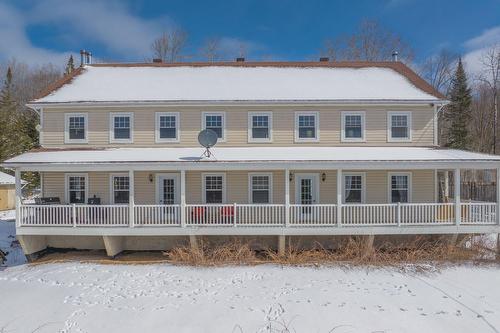 Frontage - 23Z  - 23Az Ch. Du Lac-Allard, Lac-Saguay, QC - Outdoor With Deck Patio Veranda