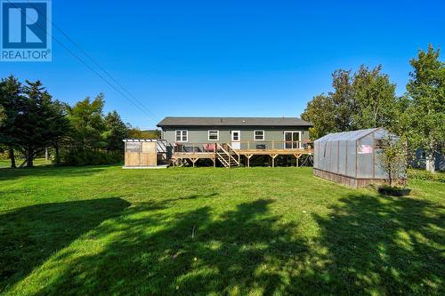 329 Main Road, Long Cove, NL - Outdoor With Deck Patio Veranda With Backyard