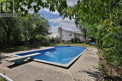 2420 Mainroyal Street, Mississauga, ON - Outdoor With In Ground Pool With Backyard