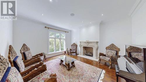 14 St Margarets Drive, Toronto, ON - Indoor Photo Showing Living Room With Fireplace