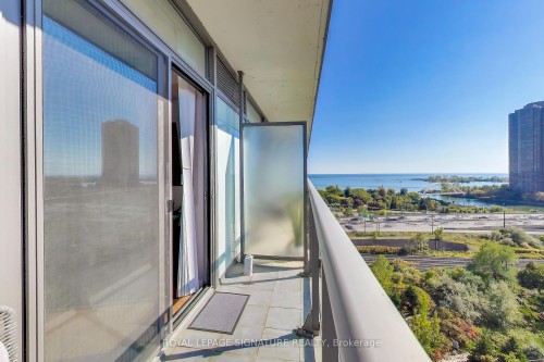 1207-105 The Queensway N/A, Toronto, ON - Outdoor With Body Of Water With Balcony With View With Exterior