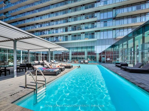 1207-105 The Queensway N/A, Toronto, ON - Outdoor With In Ground Pool