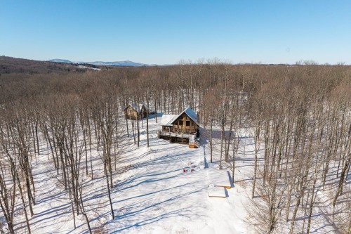 Photo aérienne - 439 Ch. Alger'S Cove, Stanstead - Canton, QC - Outdoor With View