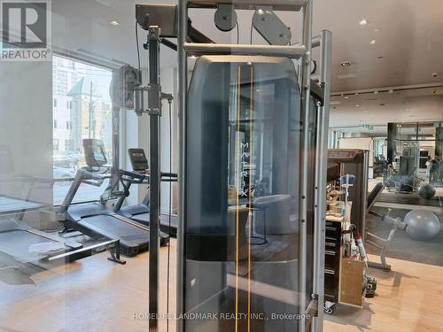 909 - 1 Jarvis Street, Hamilton, ON - Indoor Photo Showing Gym Room
