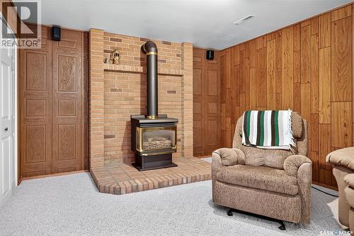 1230 Grace Street, Moose Jaw, SK - Indoor With Fireplace