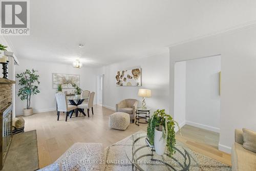 5 Ferndale Avenue, Peterborough (Monaghan Ward 2), ON - Indoor Photo Showing Living Room With Fireplace