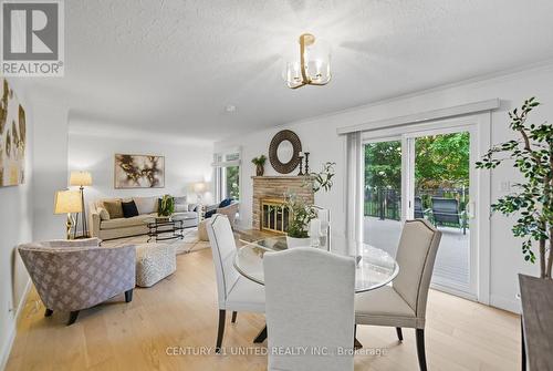5 Ferndale Avenue, Peterborough (Monaghan Ward 2), ON - Indoor Photo Showing Living Room With Fireplace