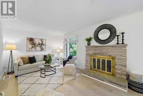 5 Ferndale Avenue, Peterborough (Monaghan Ward 2), ON - Indoor Photo Showing Living Room With Fireplace