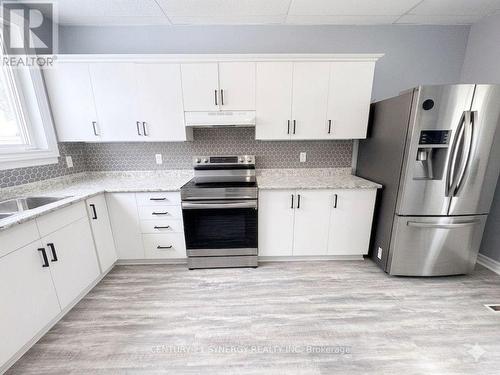 Colour enhanced - 25 Kensington Avenue, Smiths Falls, ON - Indoor Photo Showing Kitchen
