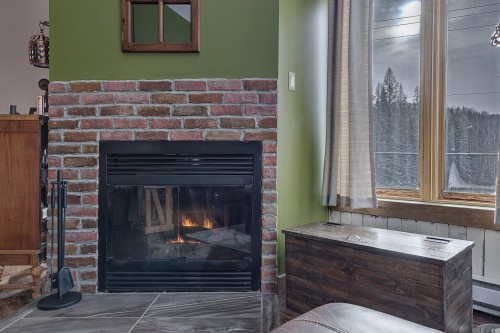 Salon - 342 Ch. De Notre-Dame-De-La-Merci, Saint-Côme, QC - Indoor Photo Showing Living Room With Fireplace