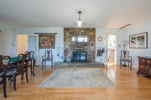 153 Lower Bench Road, Penticton, BC - Indoor With Fireplace