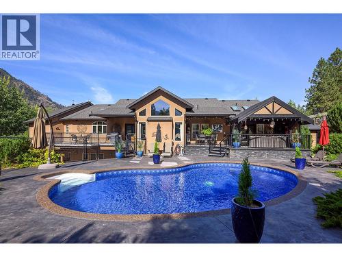 5833 Todd Road, Kamloops, BC - Outdoor With In Ground Pool With Deck Patio Veranda