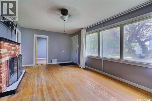 840 Argyle Street, Regina, SK - Indoor Photo Showing Other Room With Fireplace