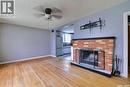 840 Argyle Street, Regina, SK  - Indoor Photo Showing Other Room With Fireplace 