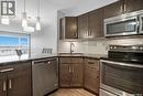 315 2321 Windsor Park Road, Regina, SK  - Indoor Photo Showing Kitchen With Upgraded Kitchen 