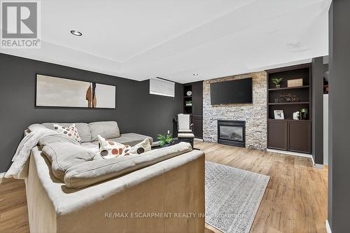 43 Claymore Crescent, Haldimand, ON - Indoor With Fireplace