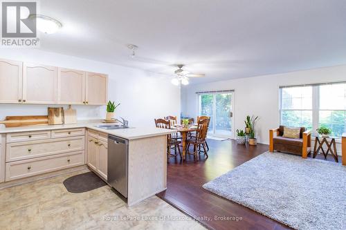 110 - 24 Ontario Street, Bracebridge (Macaulay), ON - Indoor Photo Showing Kitchen With Double Sink