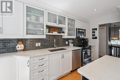 1049 Glenhare Street, Cobourg, ON - Indoor Photo Showing Kitchen With Double Sink With Upgraded Kitchen