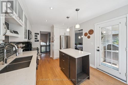 1049 Glenhare Street, Cobourg, ON - Indoor Photo Showing Kitchen With Double Sink With Upgraded Kitchen