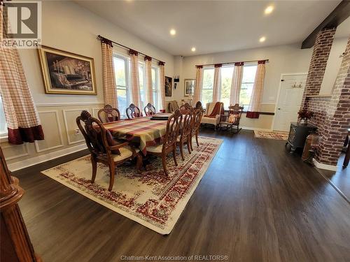 21132 Port Road, Merlin, ON - Indoor Photo Showing Dining Room