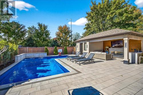 16 Woodland Trail Court, Vaughan, ON - Outdoor With In Ground Pool