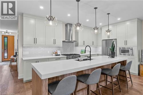 7 Taliesin Trail, Welland, ON - Indoor Photo Showing Kitchen With Upgraded Kitchen