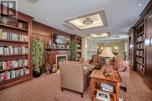 1108 - 3 Marine Parade Drive, Toronto, ON - Indoor With Fireplace