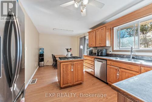 110 Meyers Creek Road, Quinte West (Sidney Ward), ON - Indoor Photo Showing Kitchen With Double Sink