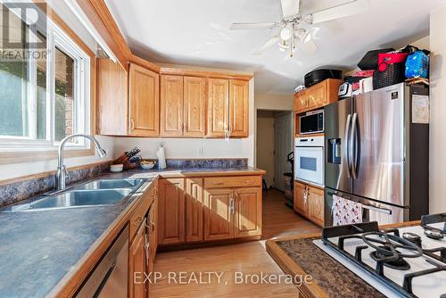 110 Meyers Creek Road, Quinte West (Sidney Ward), ON - Indoor Photo Showing Kitchen With Double Sink