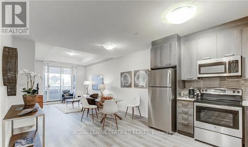 1213 - 150 Main Street W, Hamilton, ON - Indoor Photo Showing Kitchen With Stainless Steel Kitchen