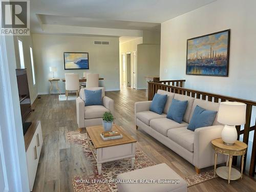 VIRTUALLY STAGED - 473 Joseph Gale Street, Cobourg, ON - Indoor Photo Showing Living Room