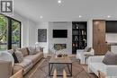 1121 13Th Street E, Saskatoon, SK  - Indoor Photo Showing Living Room With Fireplace 