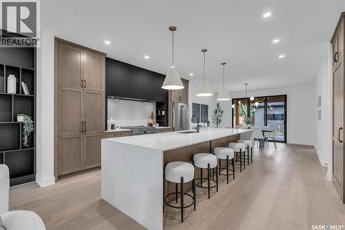 1121 13Th Street E, Saskatoon, SK - Indoor Photo Showing Kitchen With Upgraded Kitchen